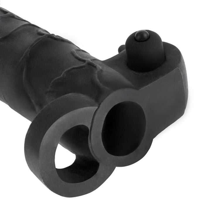 FX - VIBRATING REAL FEEL 2" EXT- BLACK