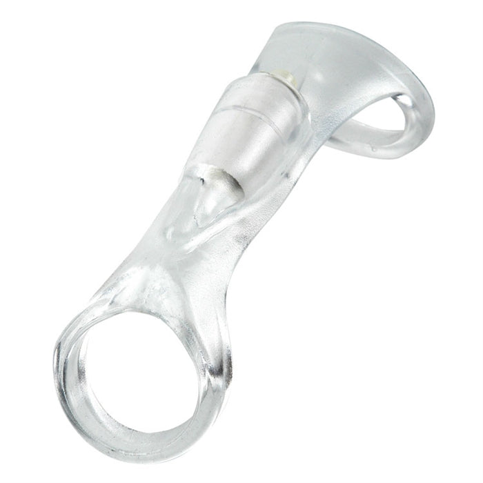 FX - VIBRATING COCK SLING- CLEAR