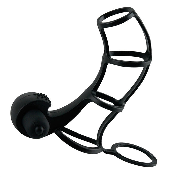 FX - DELUXE SILICONE POWER CAGE- BLACK