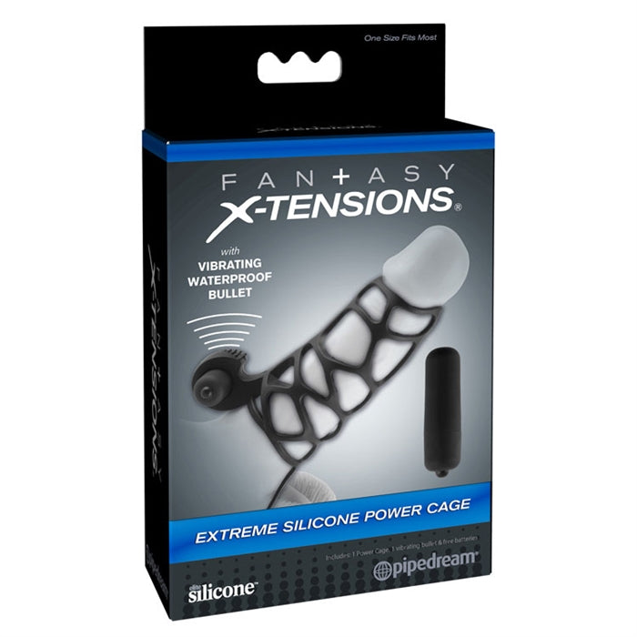 FX - EXTREME SILICONE POWER CAGE- BLACK