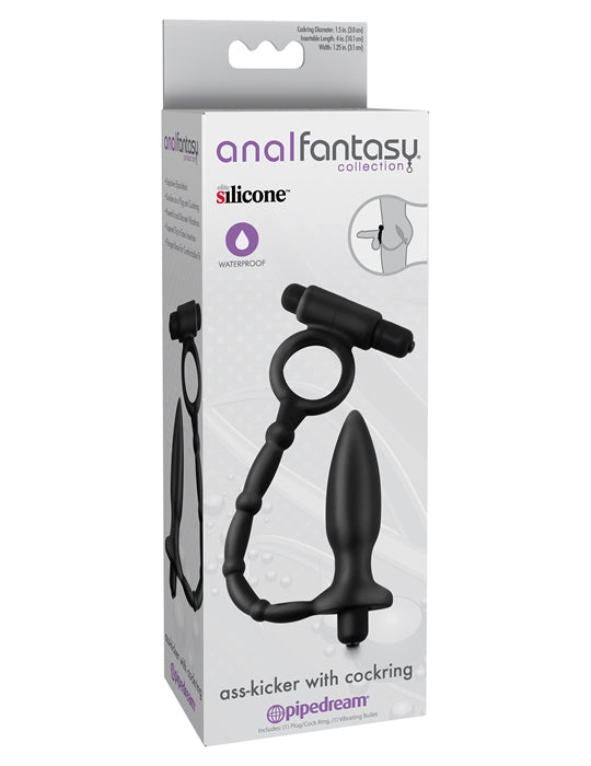ANAL FANTASY COLLECTION ASS-KICKER WITH COCKRING