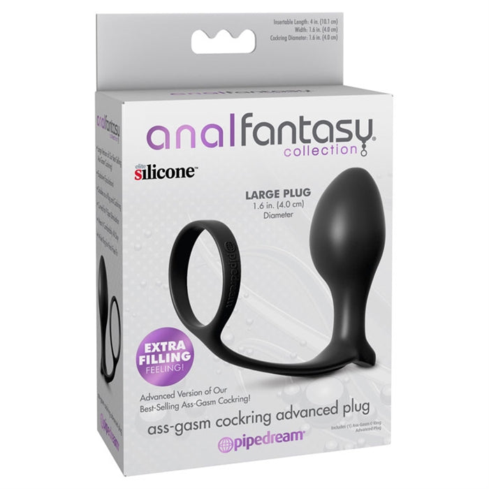 ANAL FANTASY ASS-GASM COCK RING ADVANCED PLUG