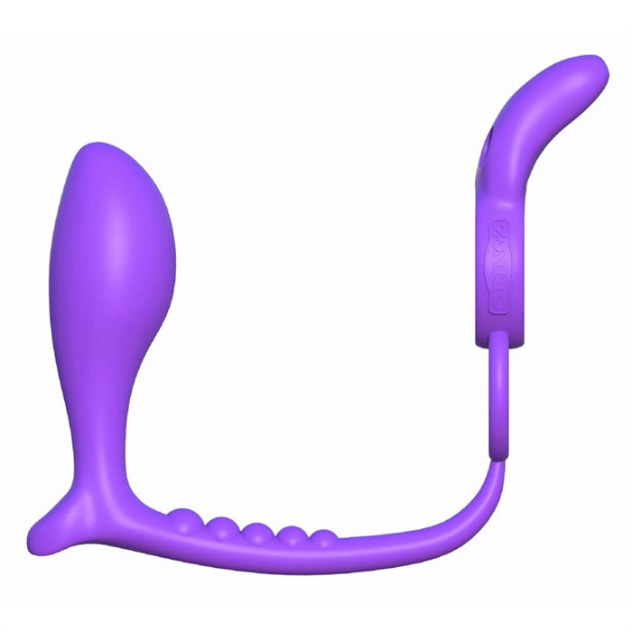 C-RINGZ ASS-GASM VIBRATING RABBIT PURPLE