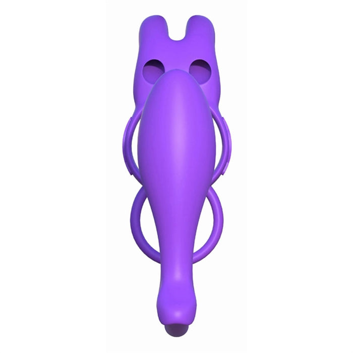 C-RINGZ ASS-GASM VIBRATING RABBIT PURPLE