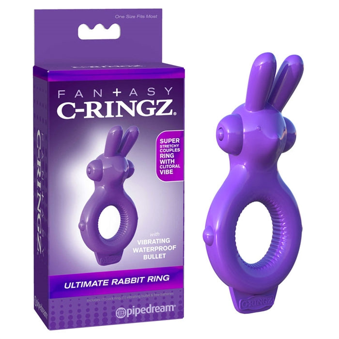 C-RINGZ ULTIMATE RABBIT RING PURPLE