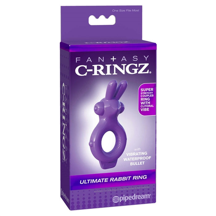 C-RINGZ ULTIMATE RABBIT RING PURPLE