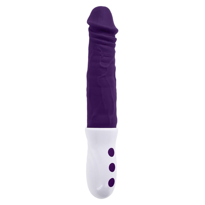 Plum Thrust - Silicone Rechargeable - Black