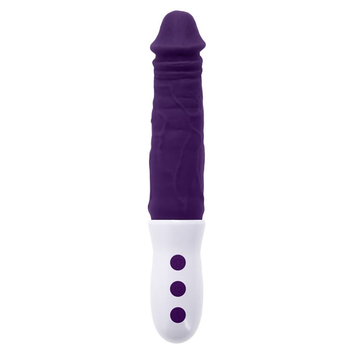 Plum Thrust - Silicone Rechargeable - Black
