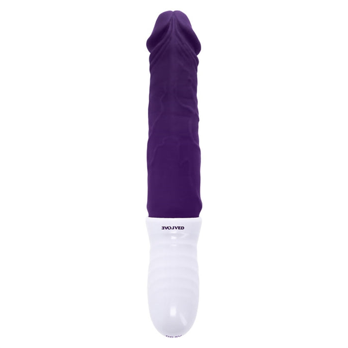 Plum Thrust - Silicone Rechargeable - Black