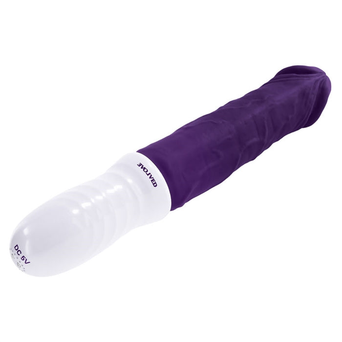 Plum Thrust - Silicone Rechargeable - Black