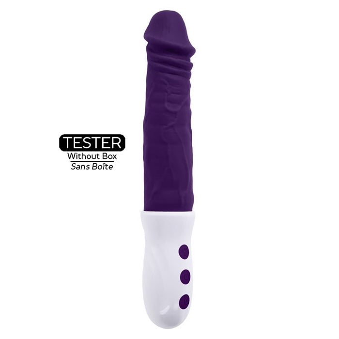 Plum Thrust - Silicone Rechargeable - Black