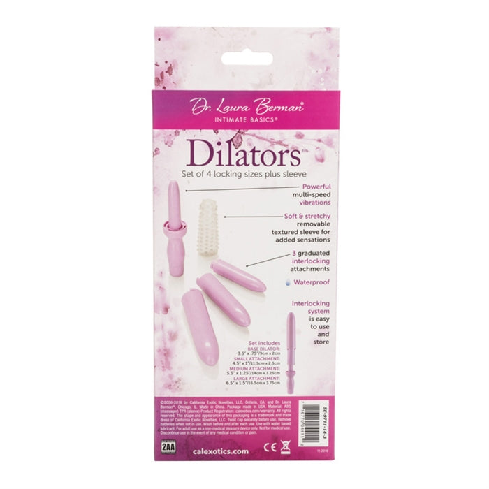 BERMAN- DILATOR SET PURPLE WITH SLEEVE