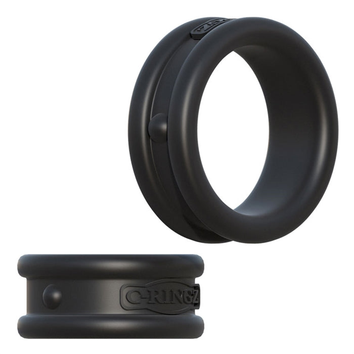 C-RINGZ MAX WIDTH SILICONE RINGS BLACK