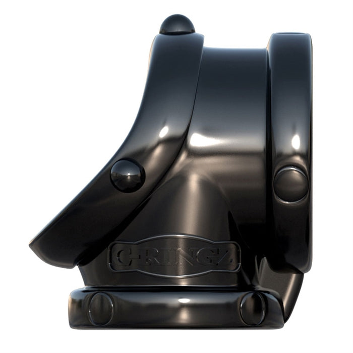 C-RINGZ ROCK HARD COCK PIPE BLACK