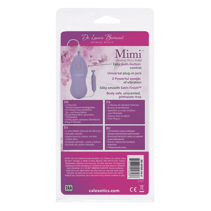 Dr. Laura Berman® Mimi® Vibrating Micro Bullet