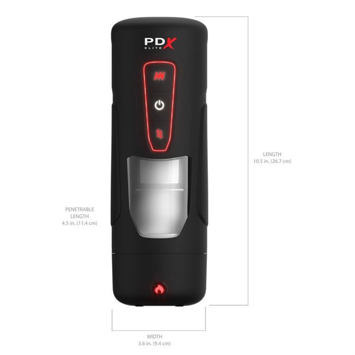 PDX Elite Milk Me Hotter - Black