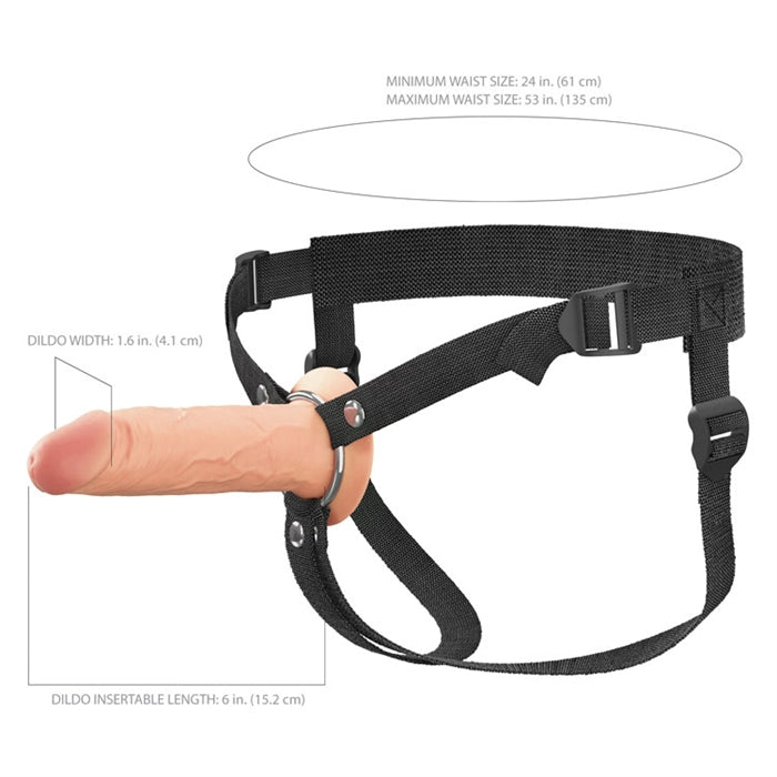Fantasy X-Tensions Elite 6" Silicone - Light