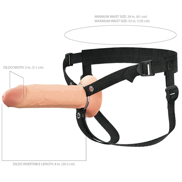 Fantasy X-Tensions Elite 8" Silicone - Light