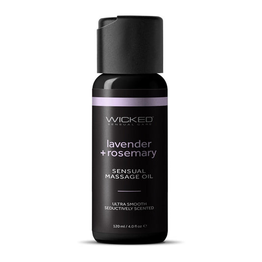Wicked - Lemongrass and Ginger massage oil 120 ml