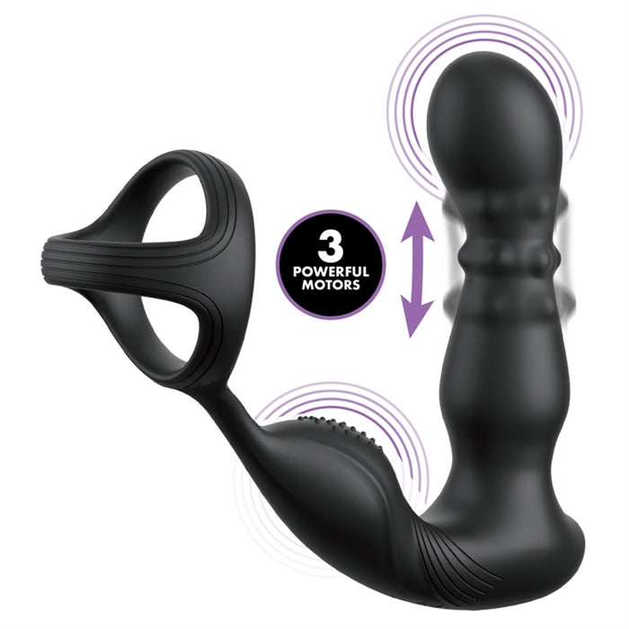 Anal Fantasy Elite Ass-gasm Slide & Glide - Black