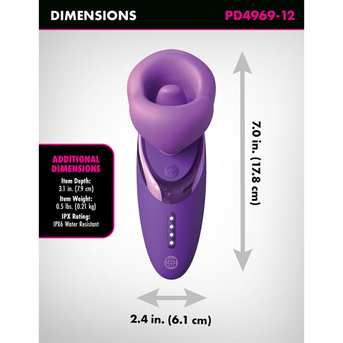 Fantasy for Her Pleasure Sucker - Purple