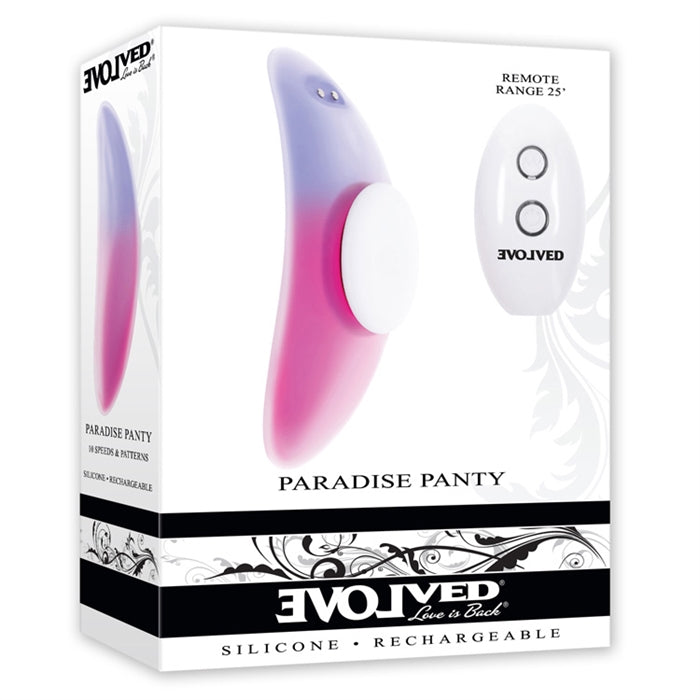 Paradise Panty - Pink/Purple