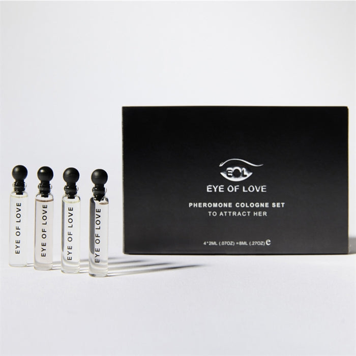EOL 4 x 2ml Pheromone Parfum Set - To attract her