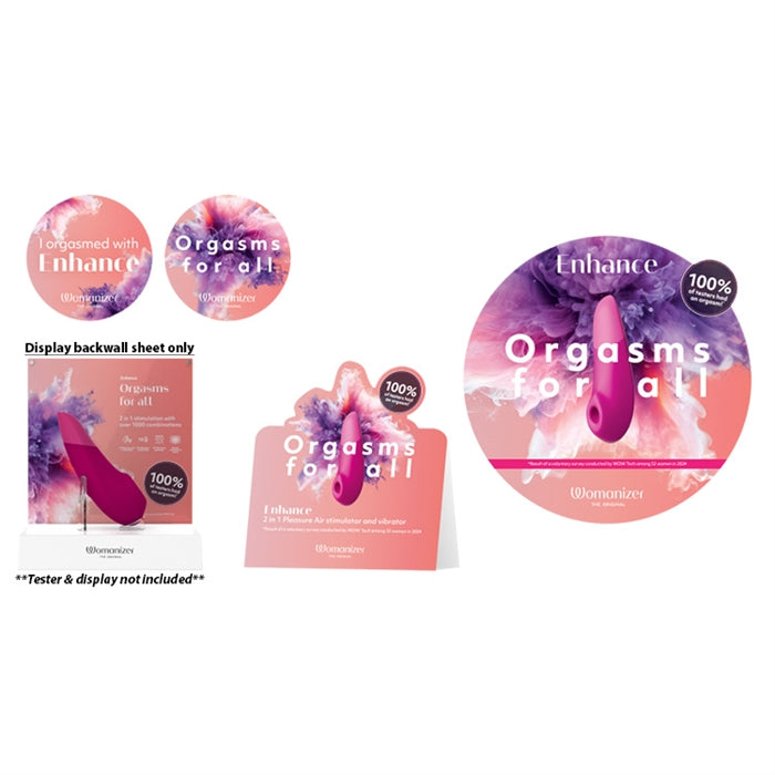 Womanizer ENHANCE Vibrant Pink