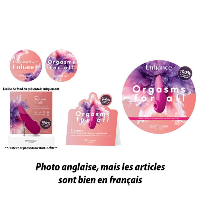 Womanizer ENHANCE Vibrant Pink