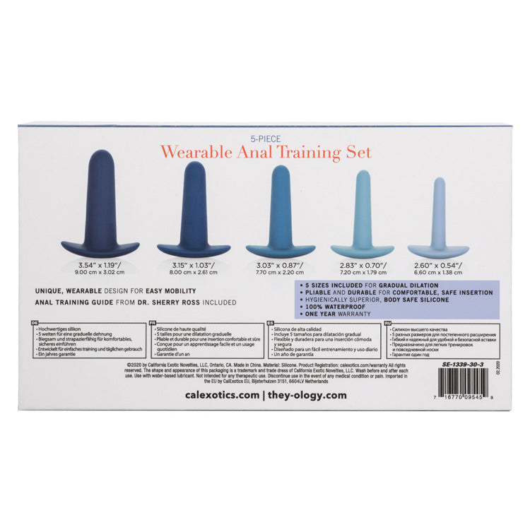 They-ology™ 5-Piece Wearable Anal Training Set