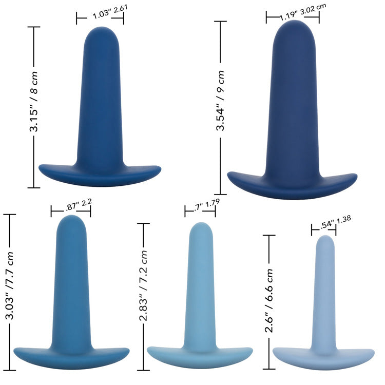 They-ology™ 5-Piece Wearable Anal Training Set
