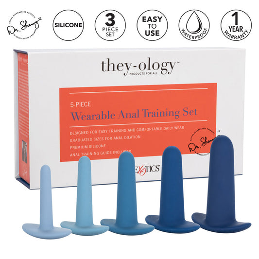 They-ology™ 5-Piece Wearable Anal Training Set