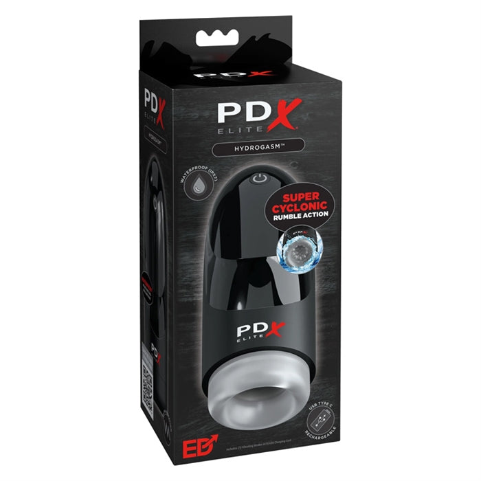 PDX Elite Hydrogasm - Frosted/Black