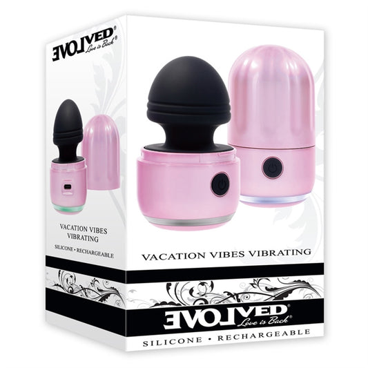 Vacation Vibes - Vibrating - Pink/Black