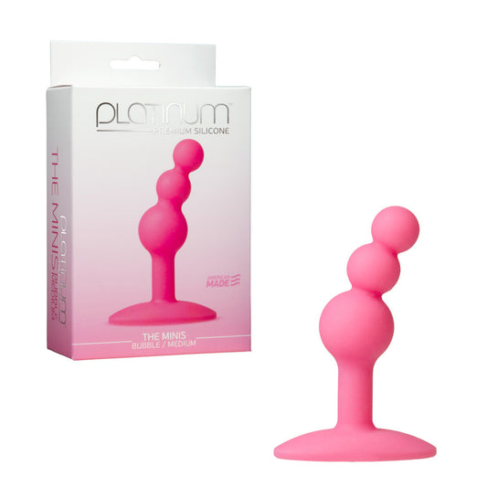 Platine - LES MINIS Bulle / Moyen - Rose