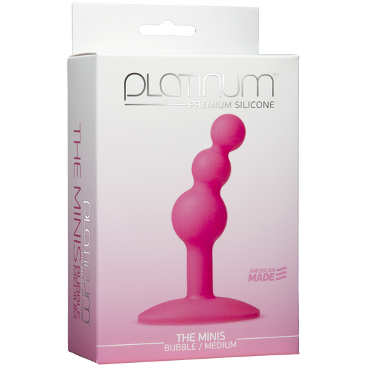 Platine - LES MINIS Bulle / Moyen - Rose