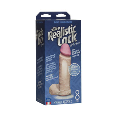Cock réaliste UR3 - Beige 20 cm