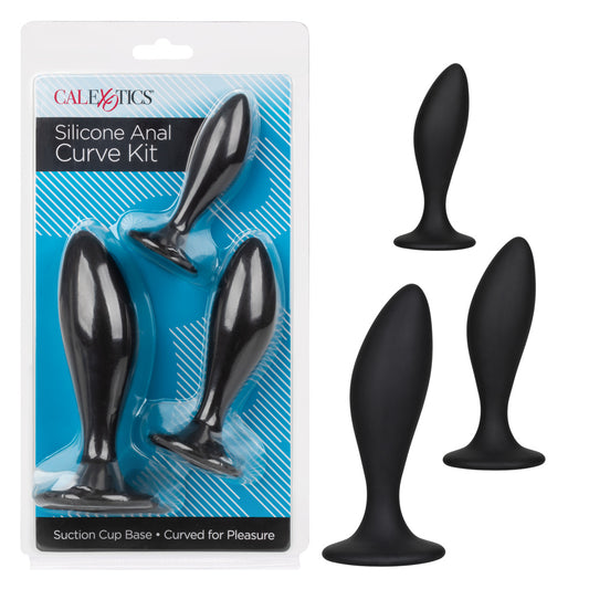 Calexotics - Kit de courbe anale en silicone