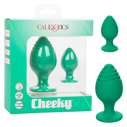 Calexotics - Ensemble de plug anal Cheeky - Vert