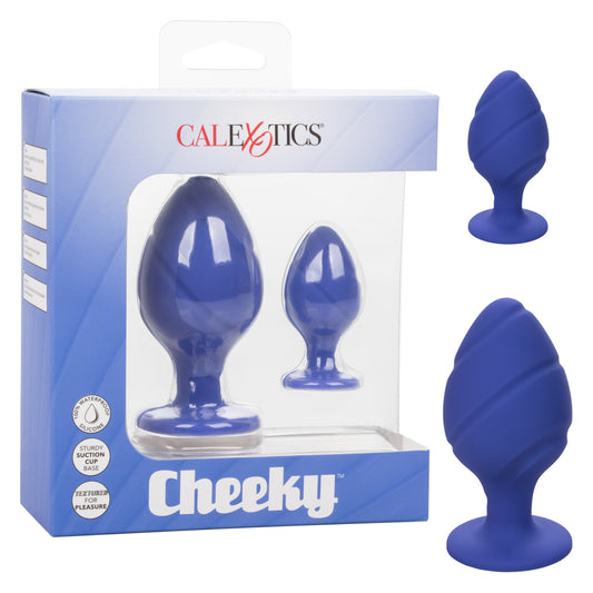 Calexotics - Ensemble de plug anal Cheeky - Bleu