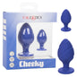 Calexotics - Ensemble de plug anal Cheeky - Bleu