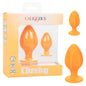 Calexotics - Ensemble de plug anal Cheeky - Orange