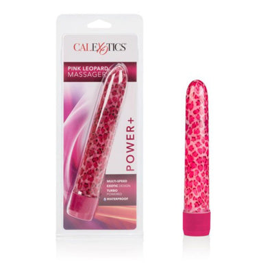 Masseur léopard Houston 6,5'' rose