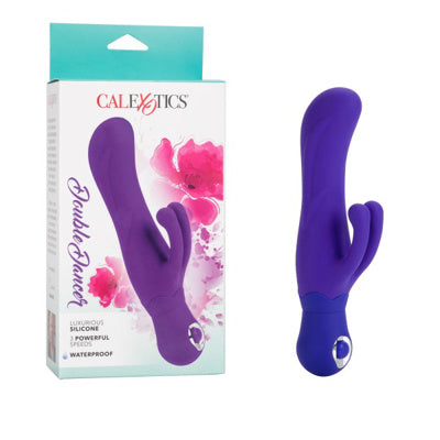 Double danseuse en silicone - Violet