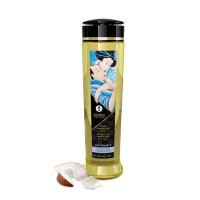 Shunga - Huile de massage - Adorable Coconut Thrills