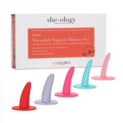 She-ology - Kit de 5 dilatateurs vaginaux portables