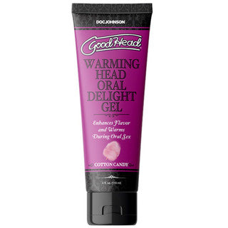 GoodHead - Warming Oral Delight Gel - Barbe à Papa
