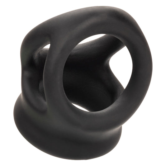 Alpha Ring - Cage et anneau doubles en silicone liquide