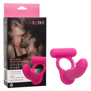 Silicone rechargeable - Double plongeur en silicone
