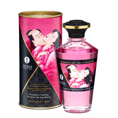 Shunga - Huile aphrodisiaque - Sensation framboise